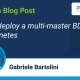 How to deploy a multi-master BDR cluster in Kubernetes