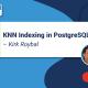 Webinar: KNN Indexing in PostgreSQL [Follow Up]