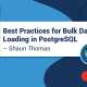 Webinar: Best Practices for Bulk Data Loading in PostgreSQL